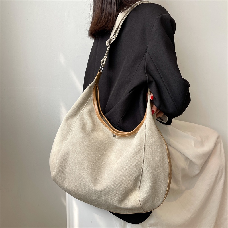Túi Đeo Vai Sức Chứa Lớn Thiết Kế Đơn Giản Thời Trang Cho Nữ