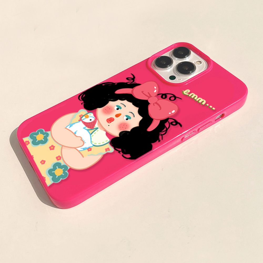 Ốp Điện Thoại TPU Mềm Siêu Mỏng In Họa Tiết Hoạt Hình Chống Sốc / Bụi Bẩn Cho IPhone 14 13 12 11 Pro Max