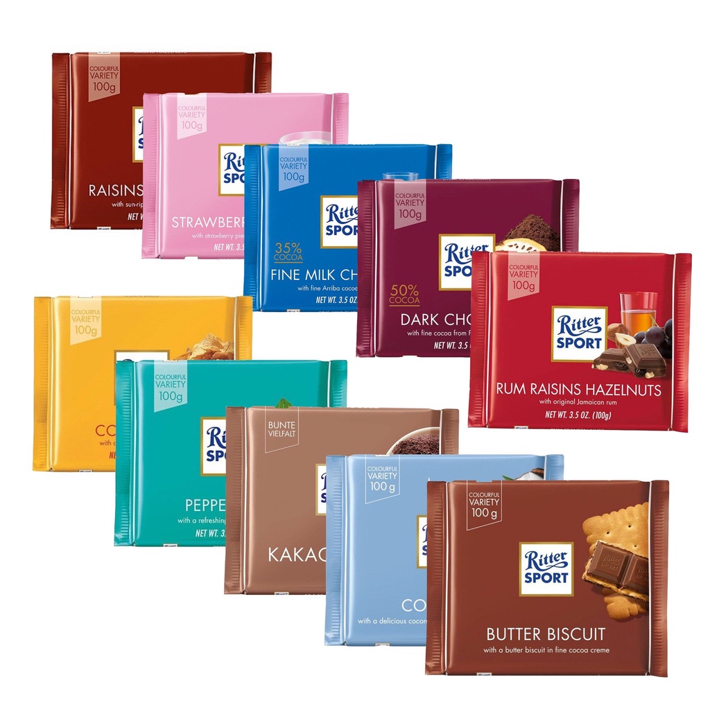 Ritter Sport thanh 100gr