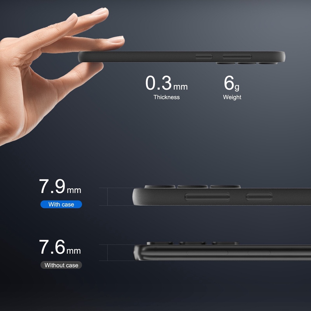 ỐP LƯNG SAMSUNG GALAXY S23 5G - S23 PLUS 5G MEMUMI MỎNG LỤA CHÍNH HÃNG