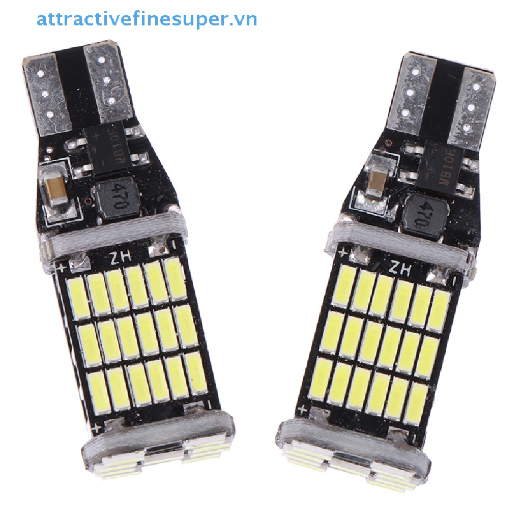 2 Bóng Đèn LED Canbus T16 T15 921 W16W Cho Xe Hơi Áo Khoác Thời Trang Trẻ Trung Cá Tính