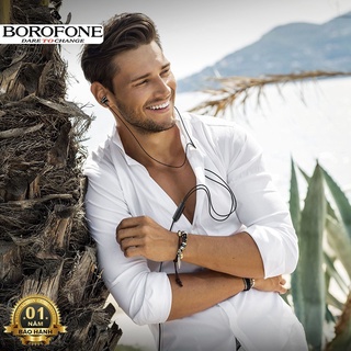 Tai Nghe Có Dây Borofone BM61 Nghe Hay, Tai Nghe Nhét Tai Có Mic, Chống Ồn Chân 3.5mm
