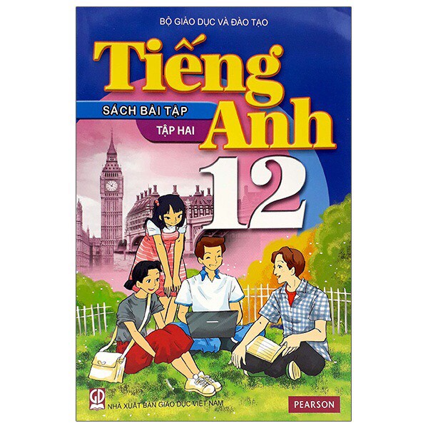 Tiếng anh 12, anh 12 bộ 4q bán kèm bút chì