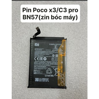 Pin xiaomi / BN57/Poco X3/Poco X3 Pro ,mới