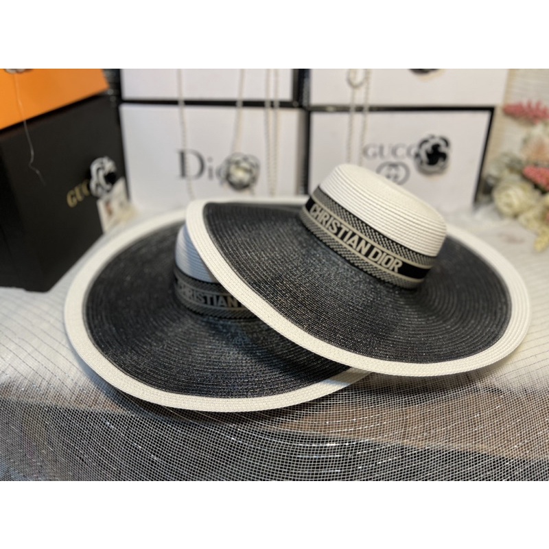 Mũ Cói thời trang đi biển Vành Rộng Mũ đẹp sang trọng