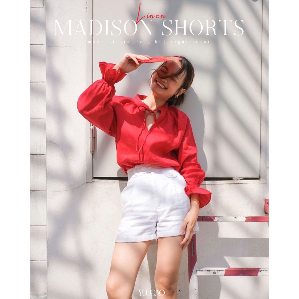 Madison Short - Quần short linen
