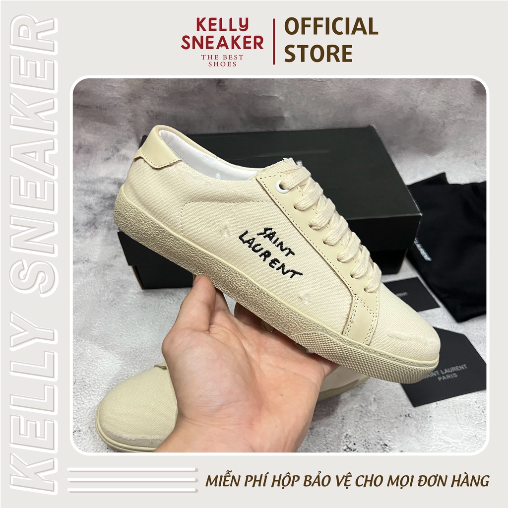 Giày Boy Phố SLP Court Classic Lux Hot Trend - Chất Lượng Cao