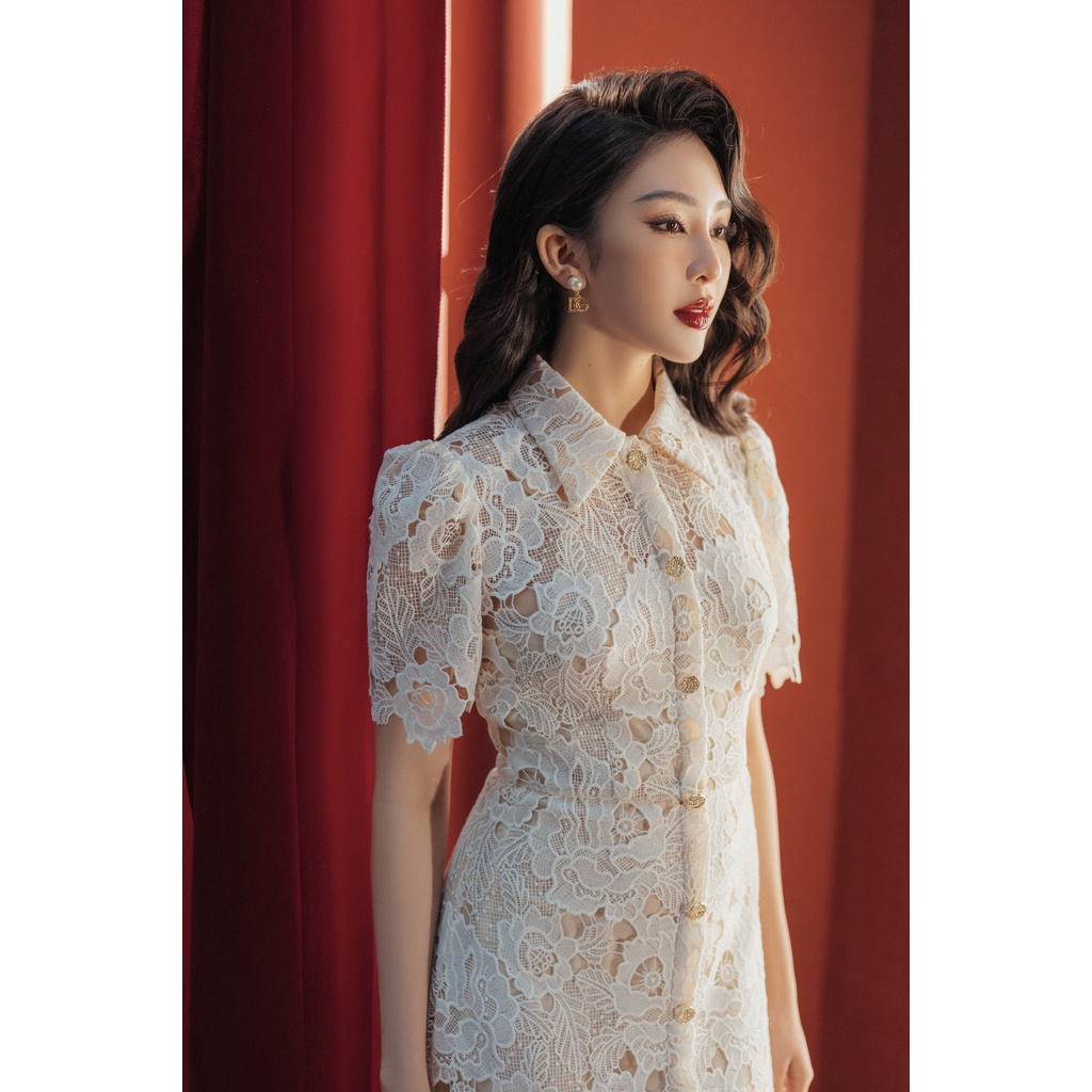 Đầm Cinematic Lace Dress HUONG BOUTIQUE HBV1231