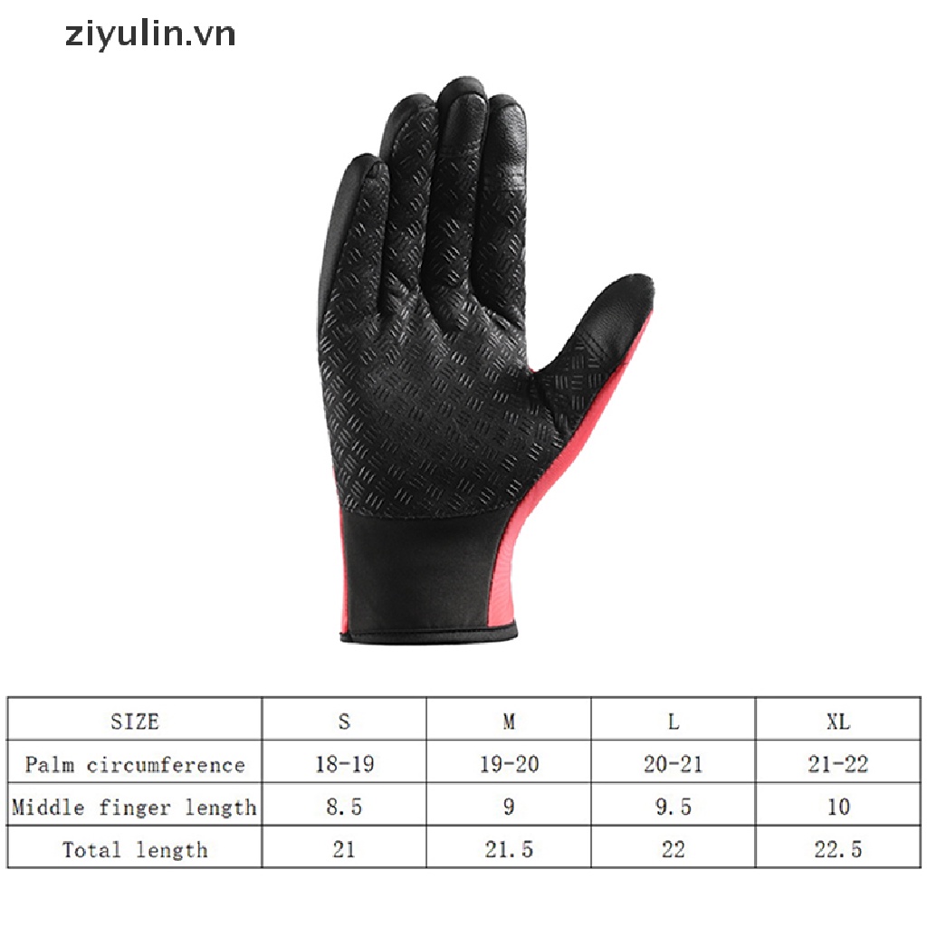 Găng Tay Lái Xe Chống Nước & Chạm Màn Hình Cảm Ứng ziyulin