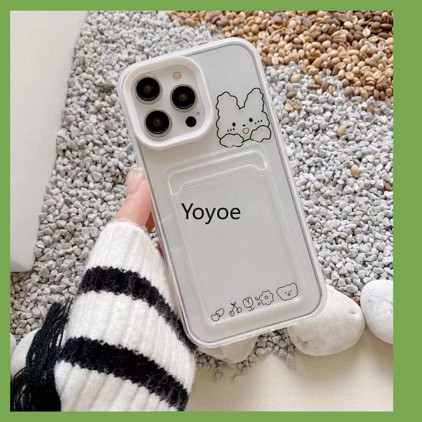 Ốp Điện Thoại Silicone Mềm Trong Suốt Chống Sốc In Hình Hoạt Hình Cho IPhone 14 Plus 11 12 13 14 Pro XS Max X XR 7 8 6 Plus Giá Đỡ