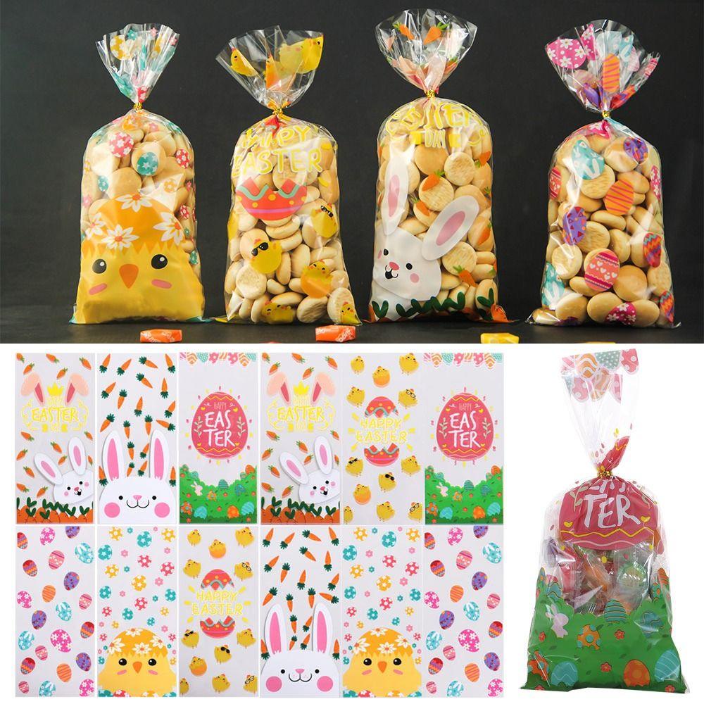 CHOOKEY Túi Đựng Kẹo Hình Trứng Phục Sinh Năm Mới Dễ Thương
