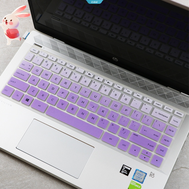 1 Miếng Dán Bàn Phím Silicon 14 "Chống Bụi Cho Laptop HP Pavilion 14 Series Notebook Skin 14q-cs0001TX I5-8250U
