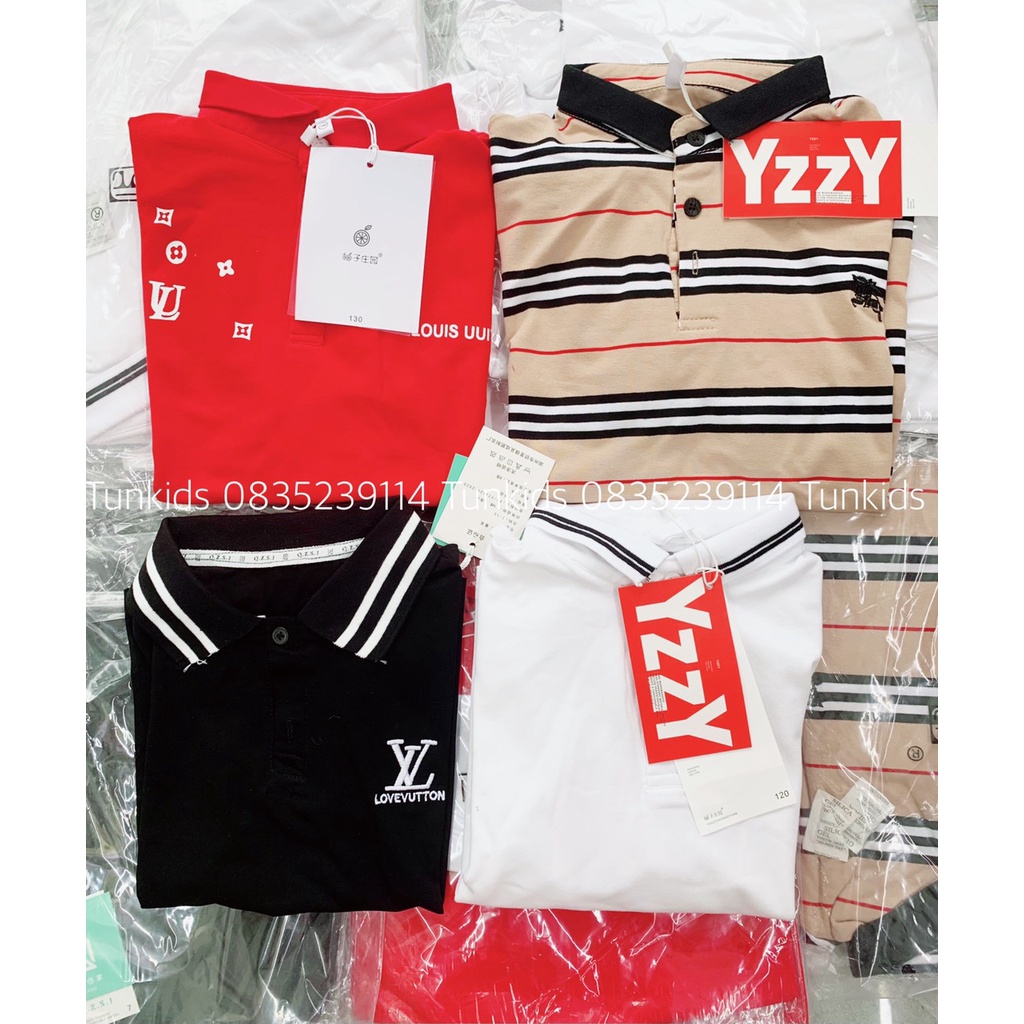 Áo polo QCCC sz đại cho bé