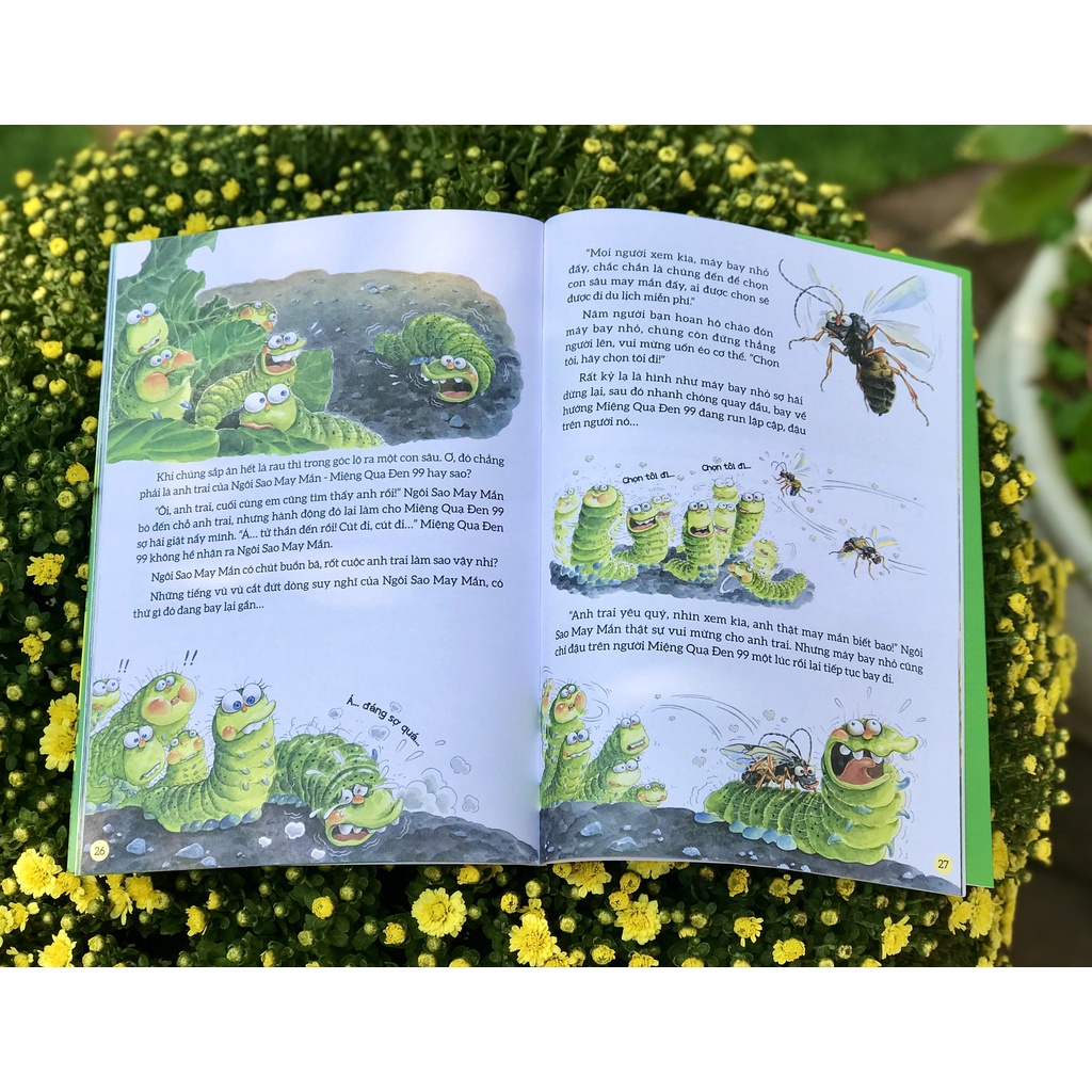 Sách - Truyện tranh khoa học về các loài côn trùng - Bộ 4 quyển