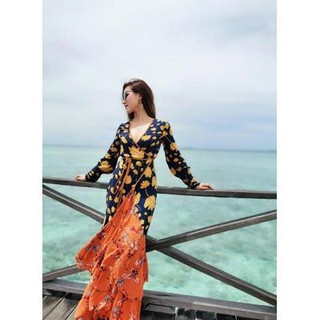 Order - Đầm Boho dáng dài xòe ( Ảnh thật ở cuối )