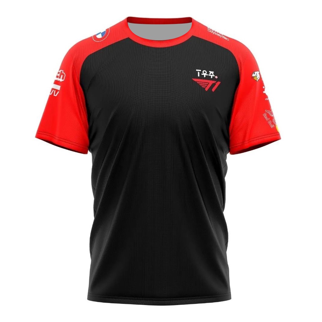 Áo Thun Đồng Phục Đội Tuyển Lck SKT Team LOL League DOTA2 T1 Victory Fake 2022 Phong Cách Mới