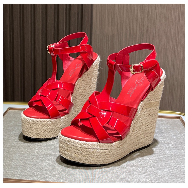Sandal Cao Gót 15cm Thiết Kế Mới Thời Trang Mùa Hè Theo Phong Cách Âu Mỹ Cho Nữ