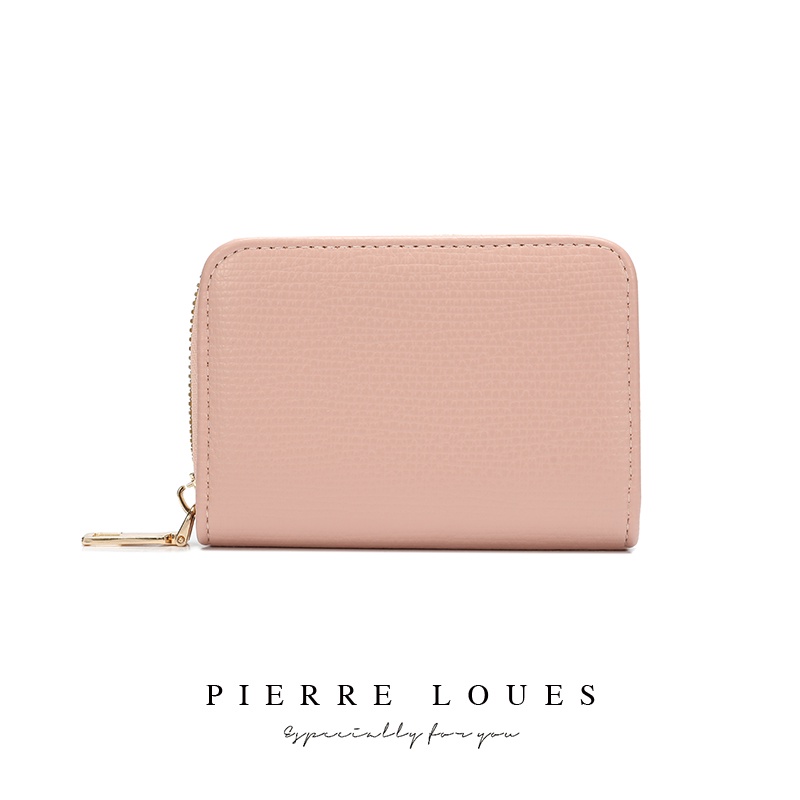 Ví mini PIERRE LOUES đựng tiền xu nhiều ngăn thời trang dành cho nữ