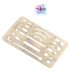 Thước Che Tẩy - Erasing Shield - Thước Chắn tẩy
