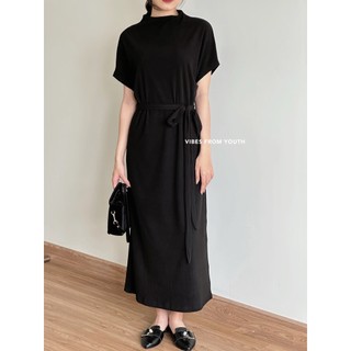 ĐẦM NHUNG CÁNH DƠI KÈM DÂY_DA701