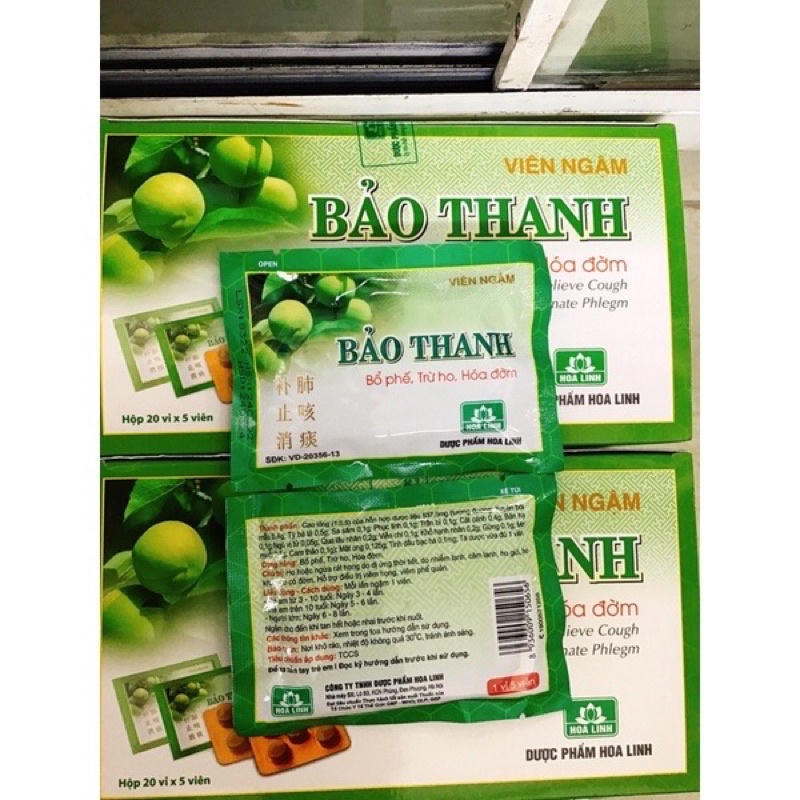 Viên Ngậm Bảo Thanh