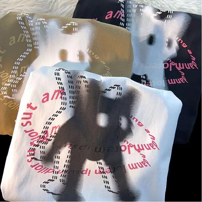 NRVP Áo Thun 100% Cotton Tay NgắN Plus Size Cho Nam Và Nữ