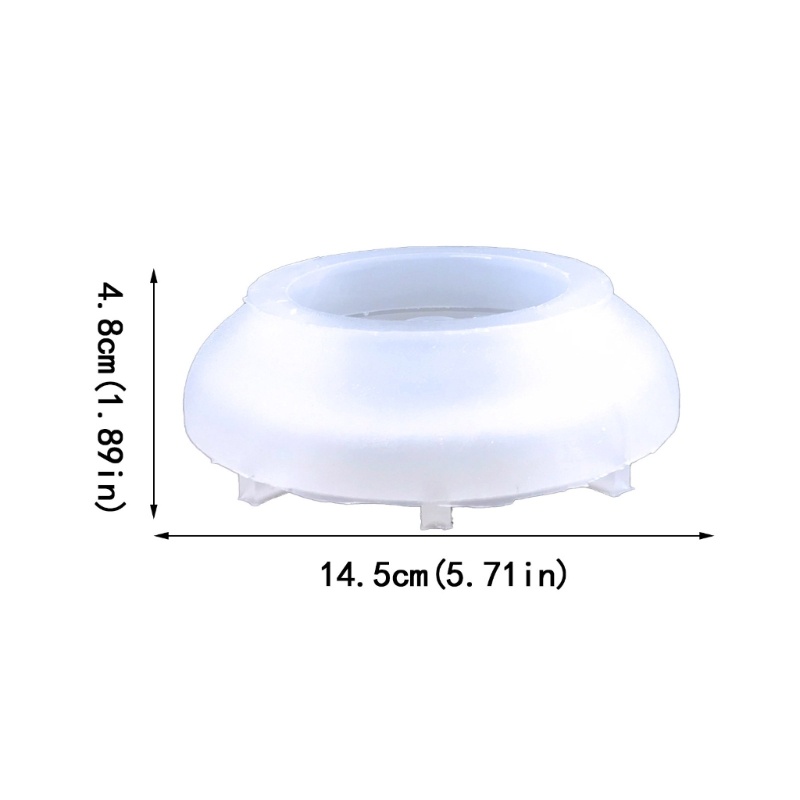 Khuôn Làm Nến Hình Tròn DIY Trang Trí Nhà Ở