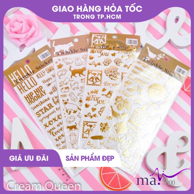 Sticker hình dán điện thoại đa năng 0895