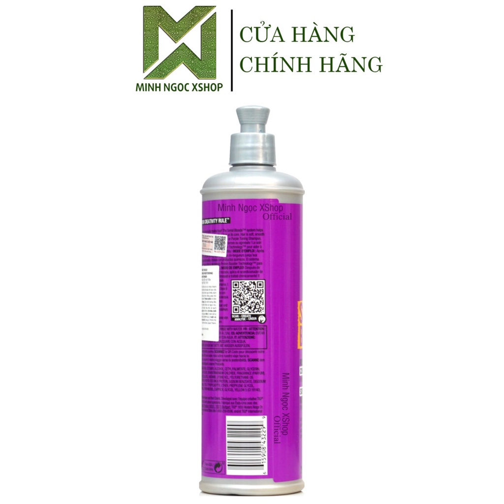 Dầu xả cho tóc tẩy Tigi Bed Head Serial Blonde 400ML