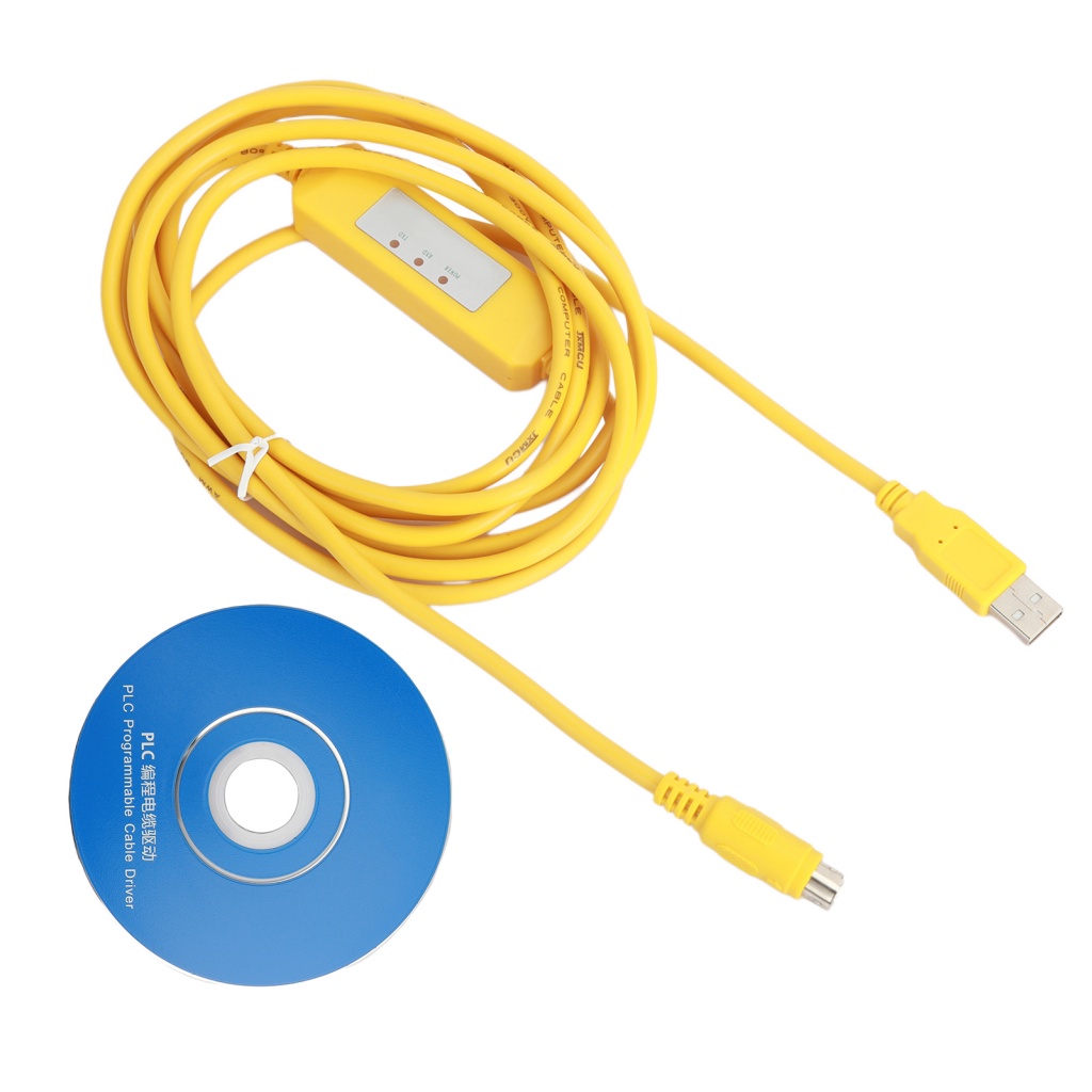 Bộ cáp lập trình LENOVO hình tròn 8Pin USB-ACAB230 USB sang RS232 tốc độ cao thích hợp cho Delta DVP PLC