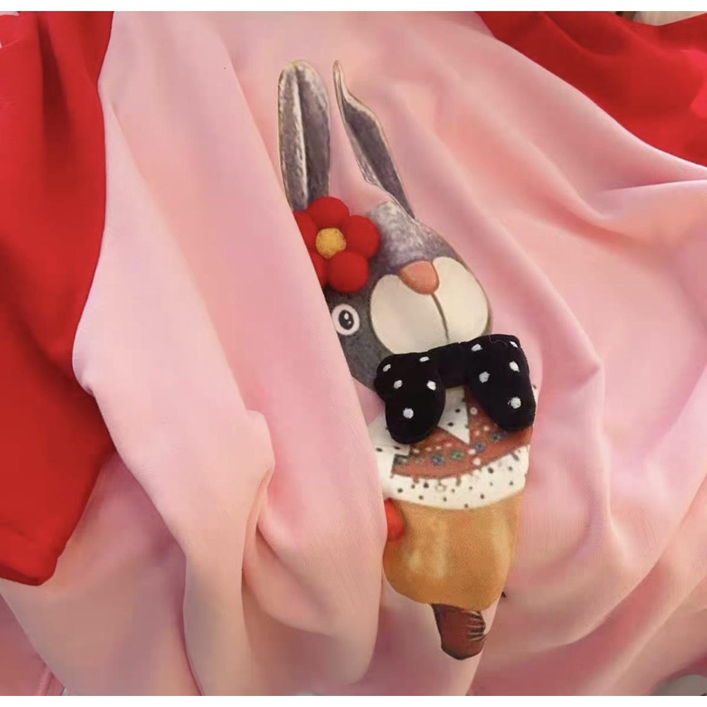 Áo Thun TN QC In Hình Cute - E116