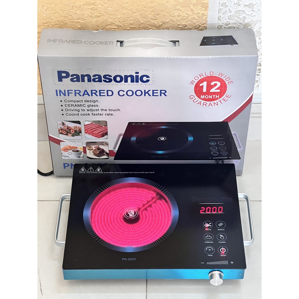Bếp hồng ngoại cảm ứng đa năng cao cấp PANASONIC PN-2023 (bảo hành 12 tháng)- BẾP KHÔNG KÉN NỒI, sử dụng tất cả loại nồi