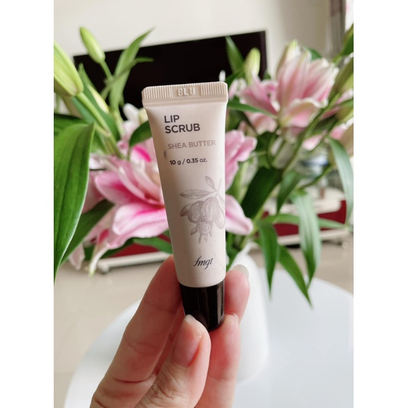 Tẩy Tế Bào Chết Cho Môi THEFACESHOP Lip Scrub Shea Butter 10g