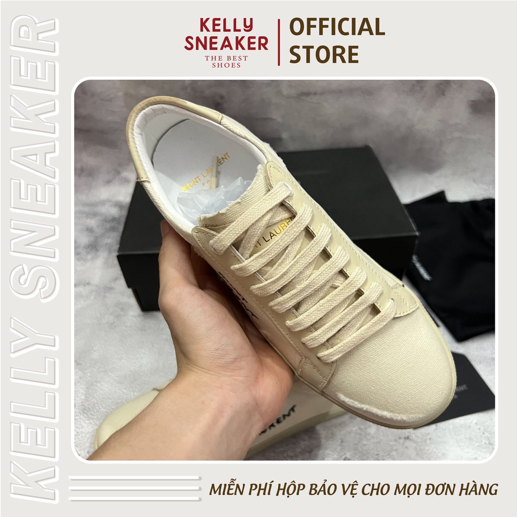 Giày Boy Phố SLP Court Classic Lux Hot Trend - Chất Lượng Cao