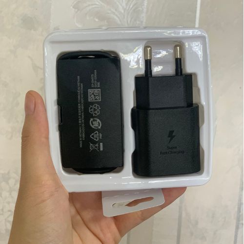 Sạc siêu nhanh Sam sung 25W , sạc nhanh full box chính hãng - PKDĐ