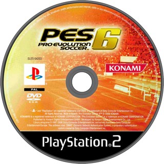 PES 6: Pro Evolution Soccer - Đĩa game PS2