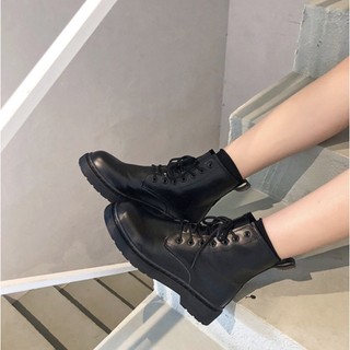 ORDER - Giày Boot, Bốt da lì Classic Ulzzang (Có ảnh thật)
