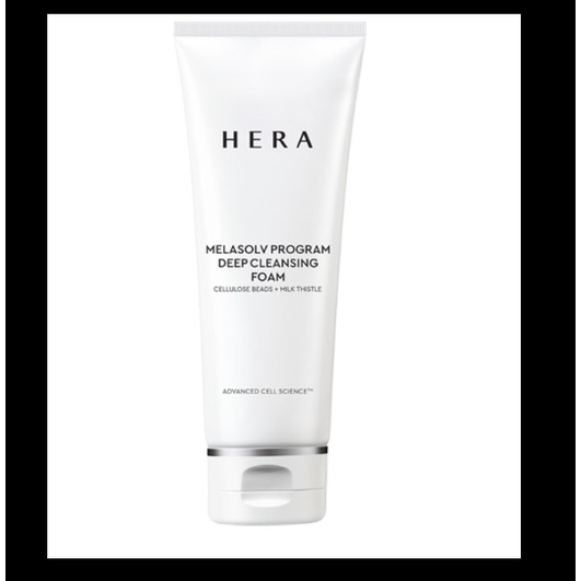 MELASOLV WHITE PROGRAM DEEP CLEANSING FOAM 200ML Sữa Rửa Mặt Tạo Bọt Làm Sạch Sâu Màu Trắng
