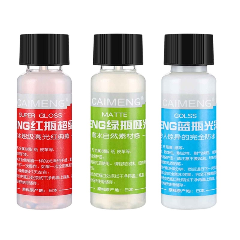 BTM Gloss Finish Coating Matte Clear Protection Topcoat cho gốm đất sét đá