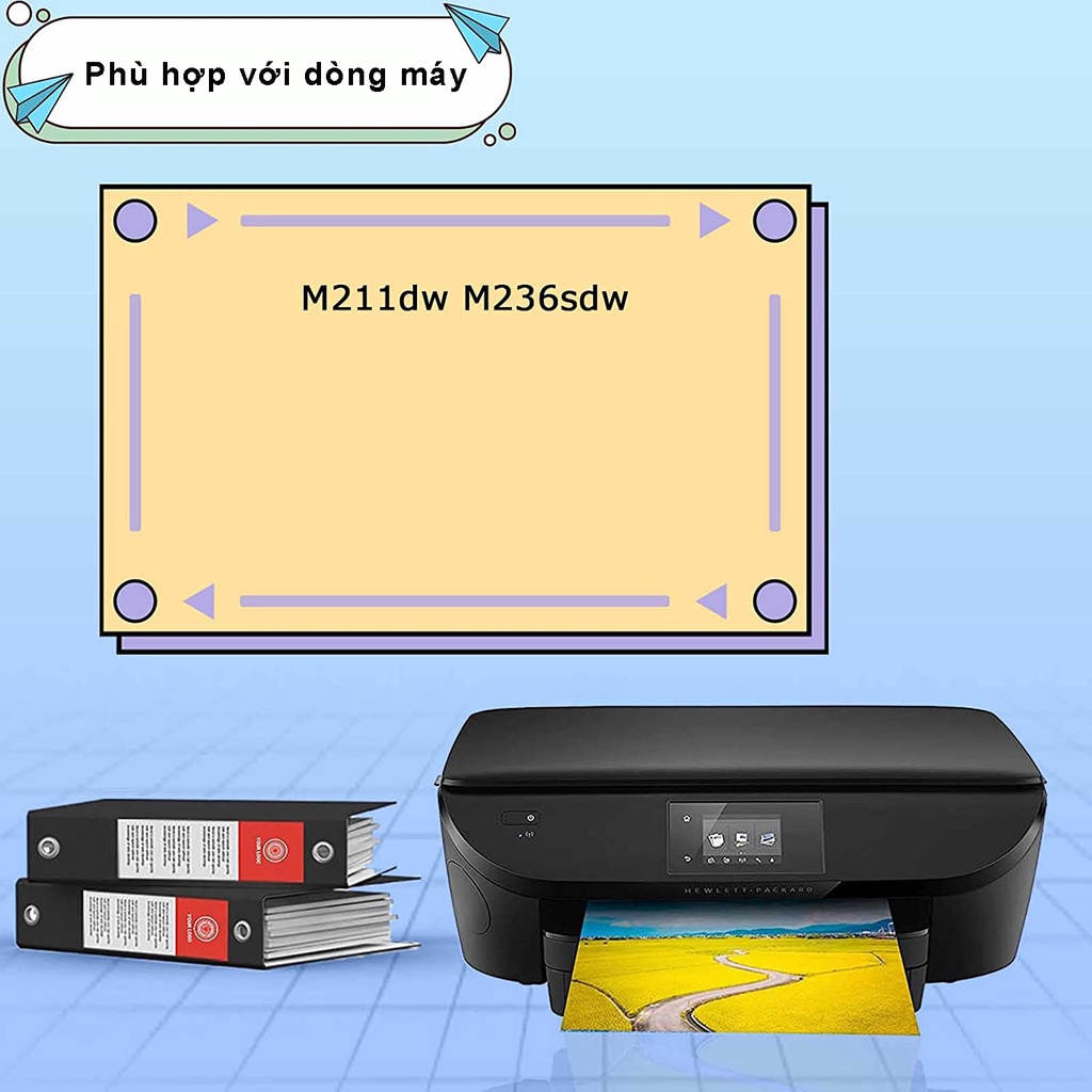 Hộp mực 136A W1360A  TD INK dùng cho máy in HP M211d/ M211dw/ M236dw/ M236sdw hàng nhập khẩu bảo hành 12 tháng