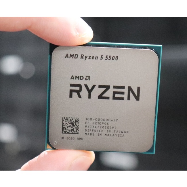 BỘ VI XỬ LÝ CPU AMD RYZEN 5 5500 NEW, BOX CHÍNH HÃNG (3,6 GHZ BOOST 4,2 GHZ | 6 CORES 12 THREADS | 16 MB| PCIE 3.0)