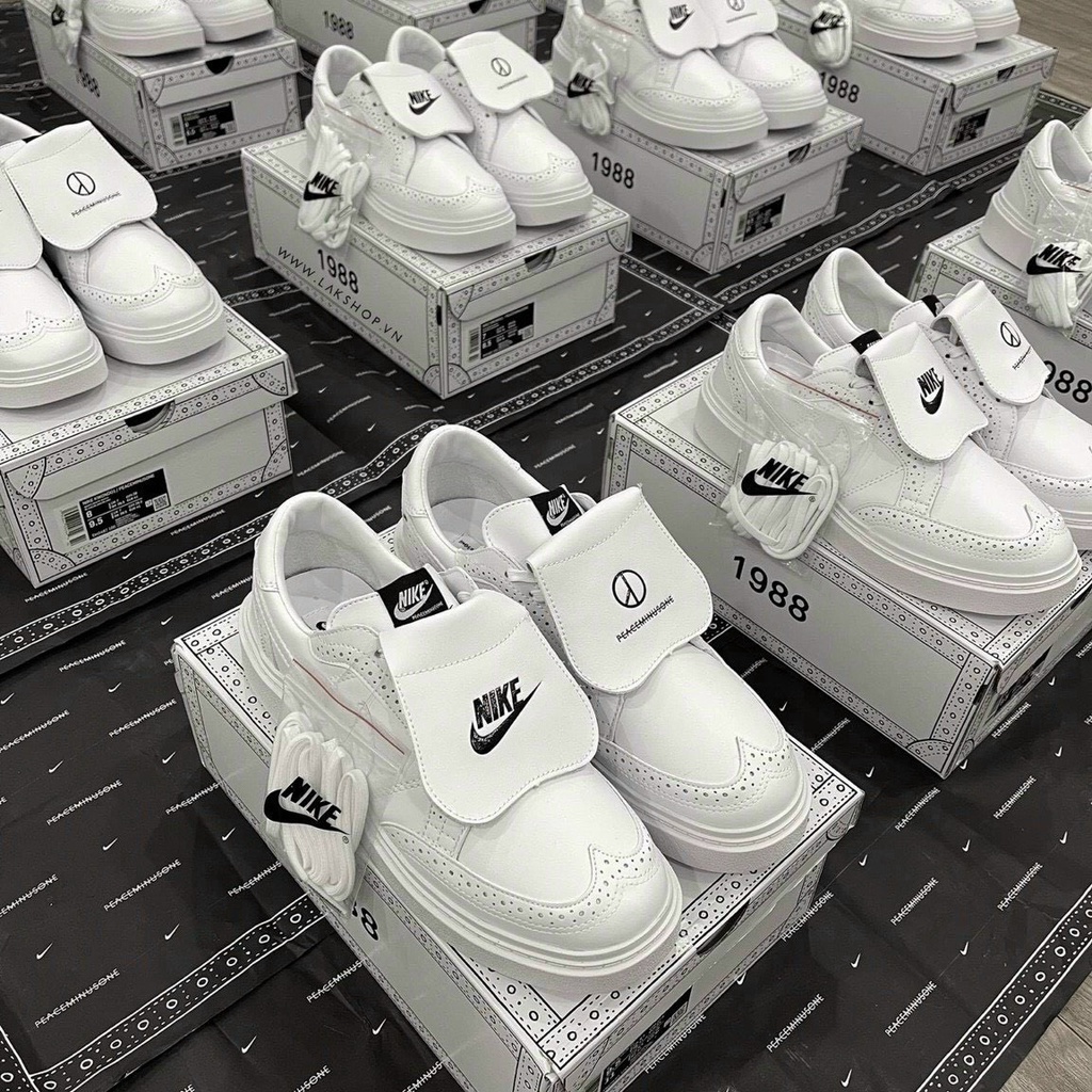 Giày Thể Thao/Giày Sneaker Full Trắng Siêu Cấp Hot Trend 2023 Dễ Phối Đồ Full Box