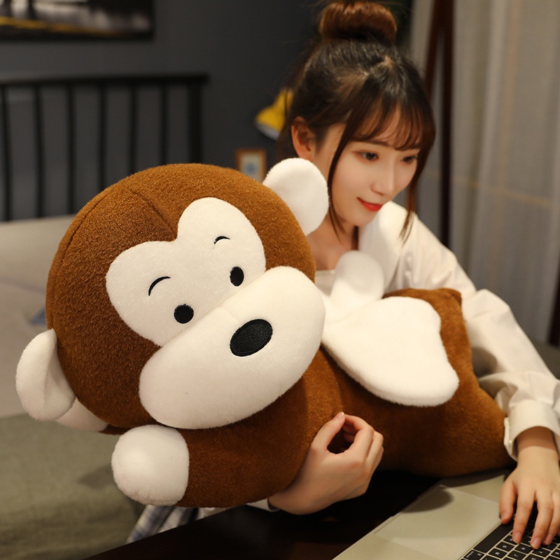 Thú Nhồi Bông Hình Thỏ Siêu Mềm Mại Đáng Yêu