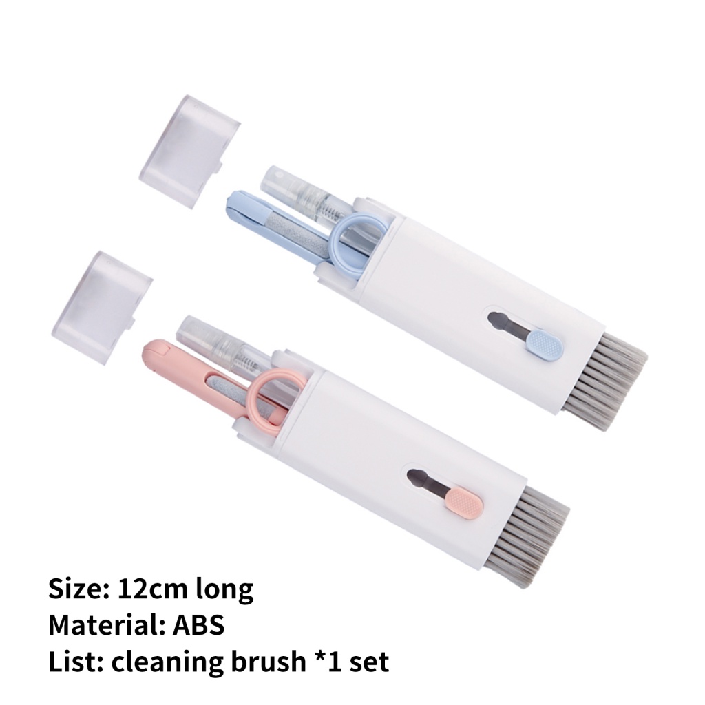 Bộ bút vệ sinh bàn phím máy tính / tai nghe LENOVO thiết kế 7 trong 1 hình hoa hướng dương