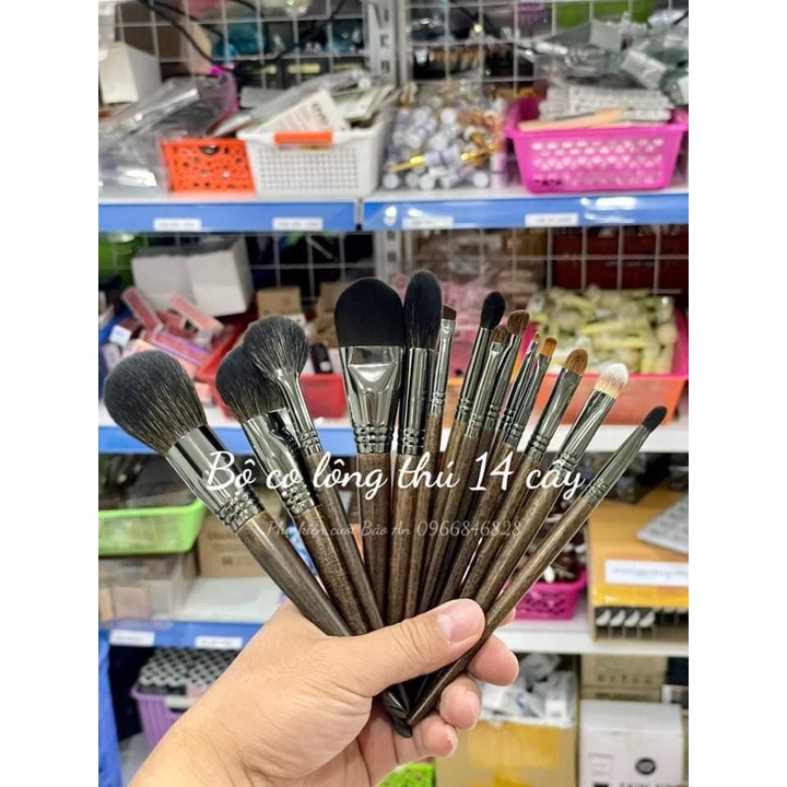 Bộ Cọ lông thú 14 Cây Xịn