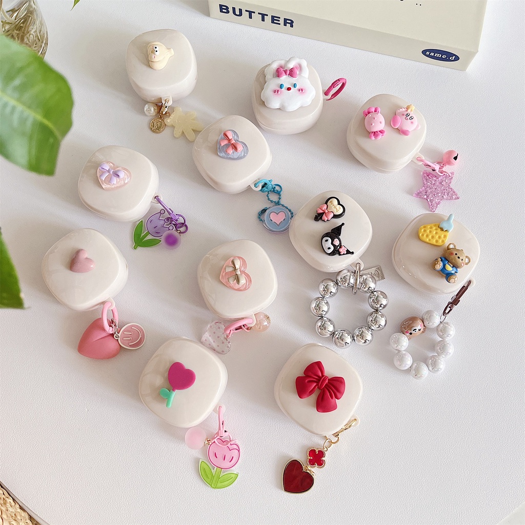 Vỏ Bảo Vệ Hộp Sạc Tai Nghe Bluetooth Không Dây Baseus WM02 + Bằng tpu Mềm Chống Sốc Kèm Dây Đeo DIY