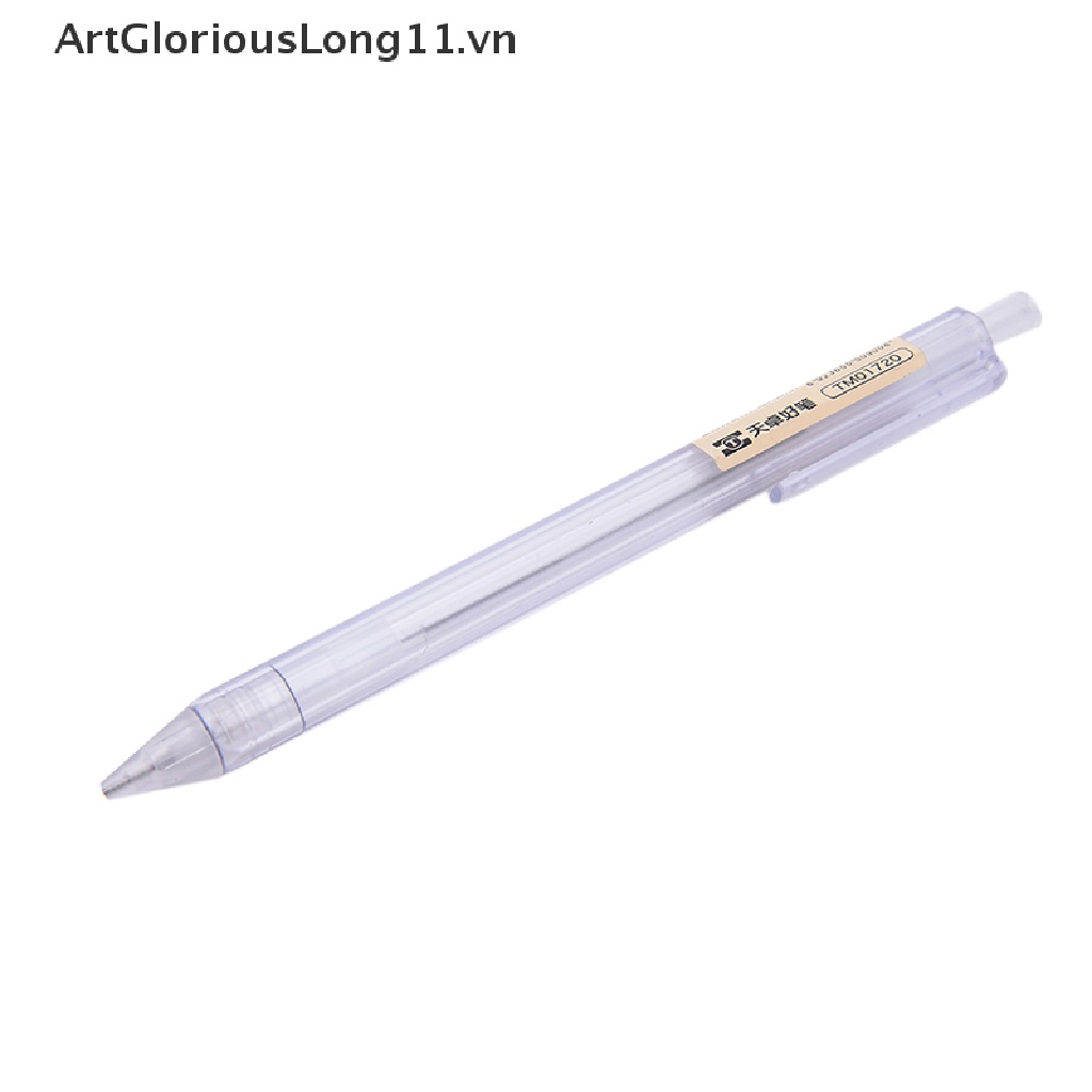 Bút Chì Bấm Bằng Nhựa Trong Suốt Ngòi 0.5mm Dành Cho Trẻ Em