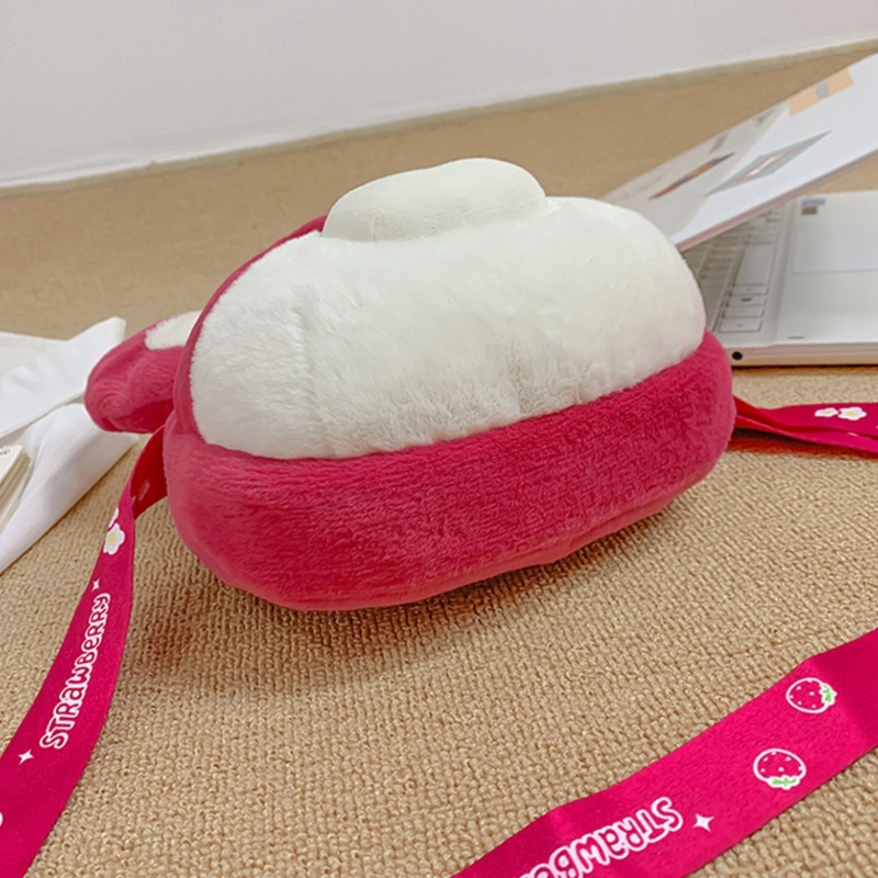 Túi Đeo Vai Hình Thỏ Dễ Thương Khóa Kéo Thời Trang Thu Đông Dành Cho Nữ