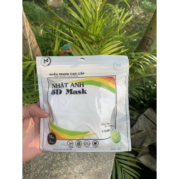 Khẩu trang y tế kháng khuẩn 5D mark