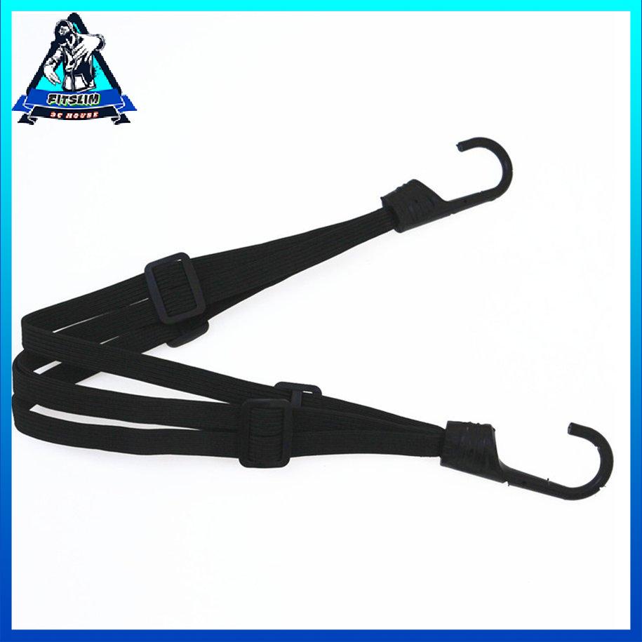 60Cm Ties Belting Mũ bảo hiểm xe máy Dây đàn hồi có thể thu vào với hai móc [S/23]